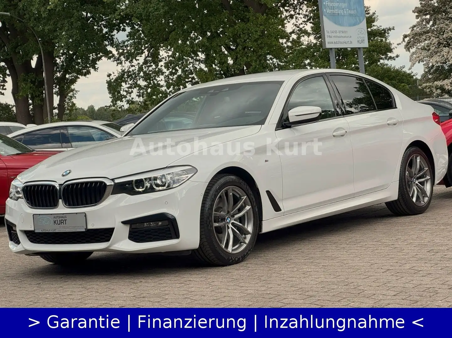 BMW 520 d M Sport Limousine *LED*KAMERA*1HD*TÜV NEU* Blanc - 2
