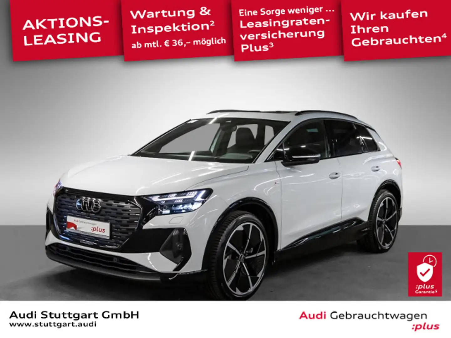 Audi Q4 e-tron Q4 45 e-tron 210kW Automatik Weiß - 1