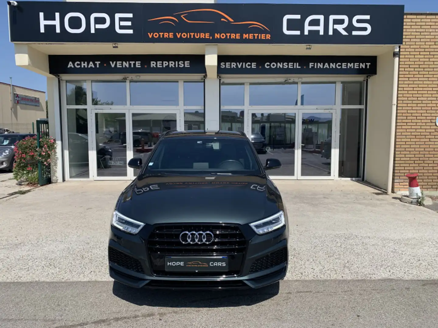 Audi Q3 35 TDI 150CH S TRONIC 7 COMPETITION Verde - 2