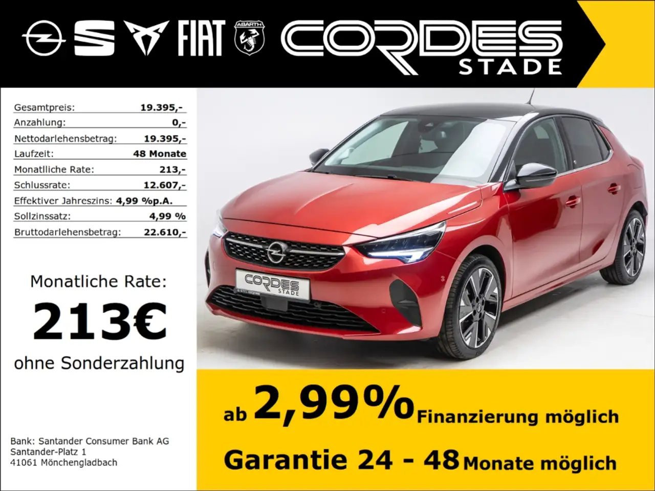 Opel Corsa-e F e Elegance PDC Kamera Apple CarPlay (107)