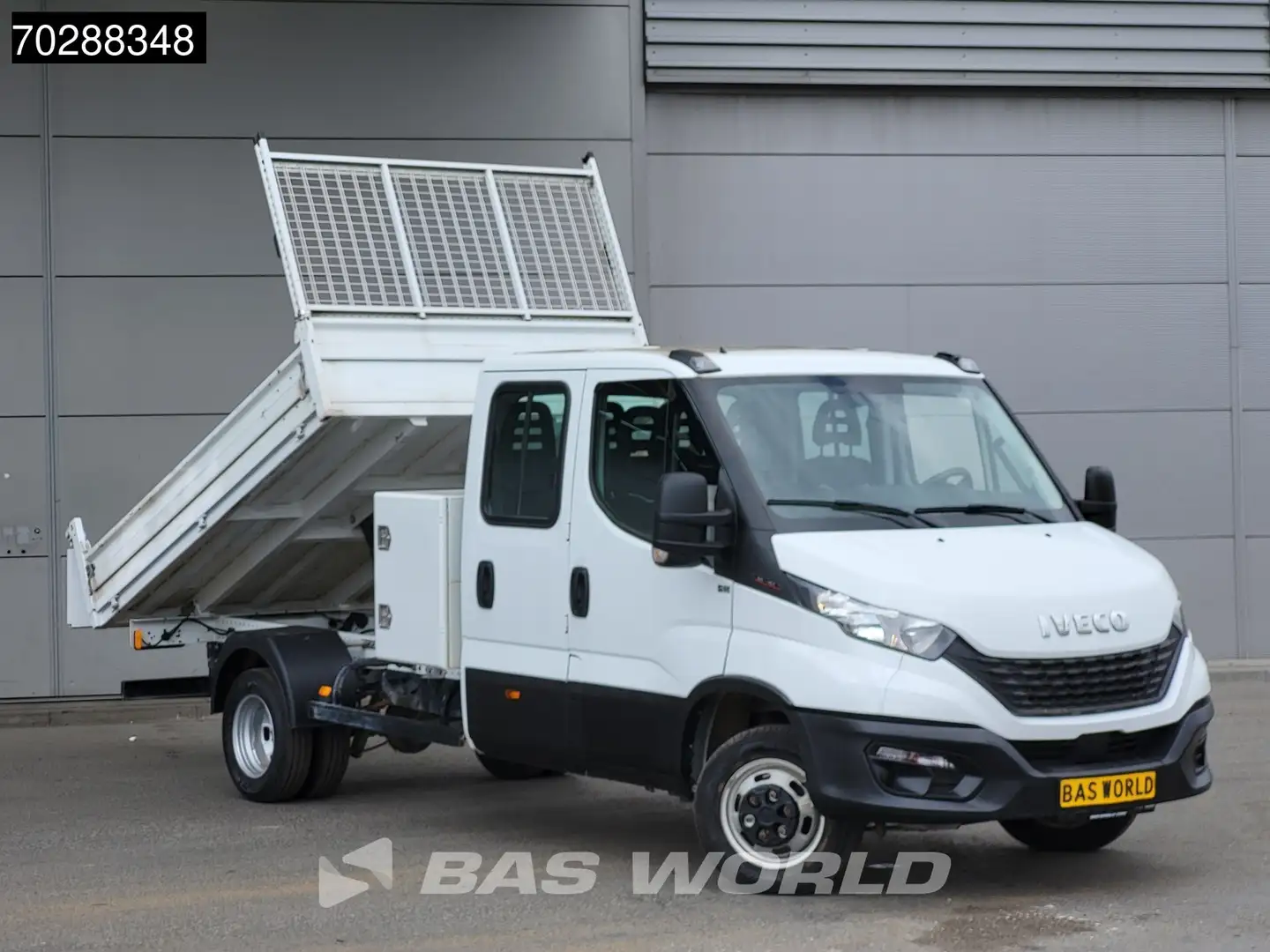 Iveco Daily 35C16 3.0L Open Laadbak met Kist Dubbel Cabine Dub Wit - 2