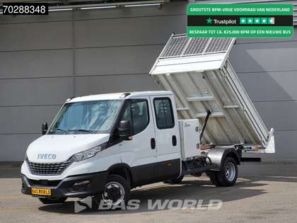 Iveco Daily 35C16 3.0L Open Laadbak met Kist Dubbel Cabine Dub