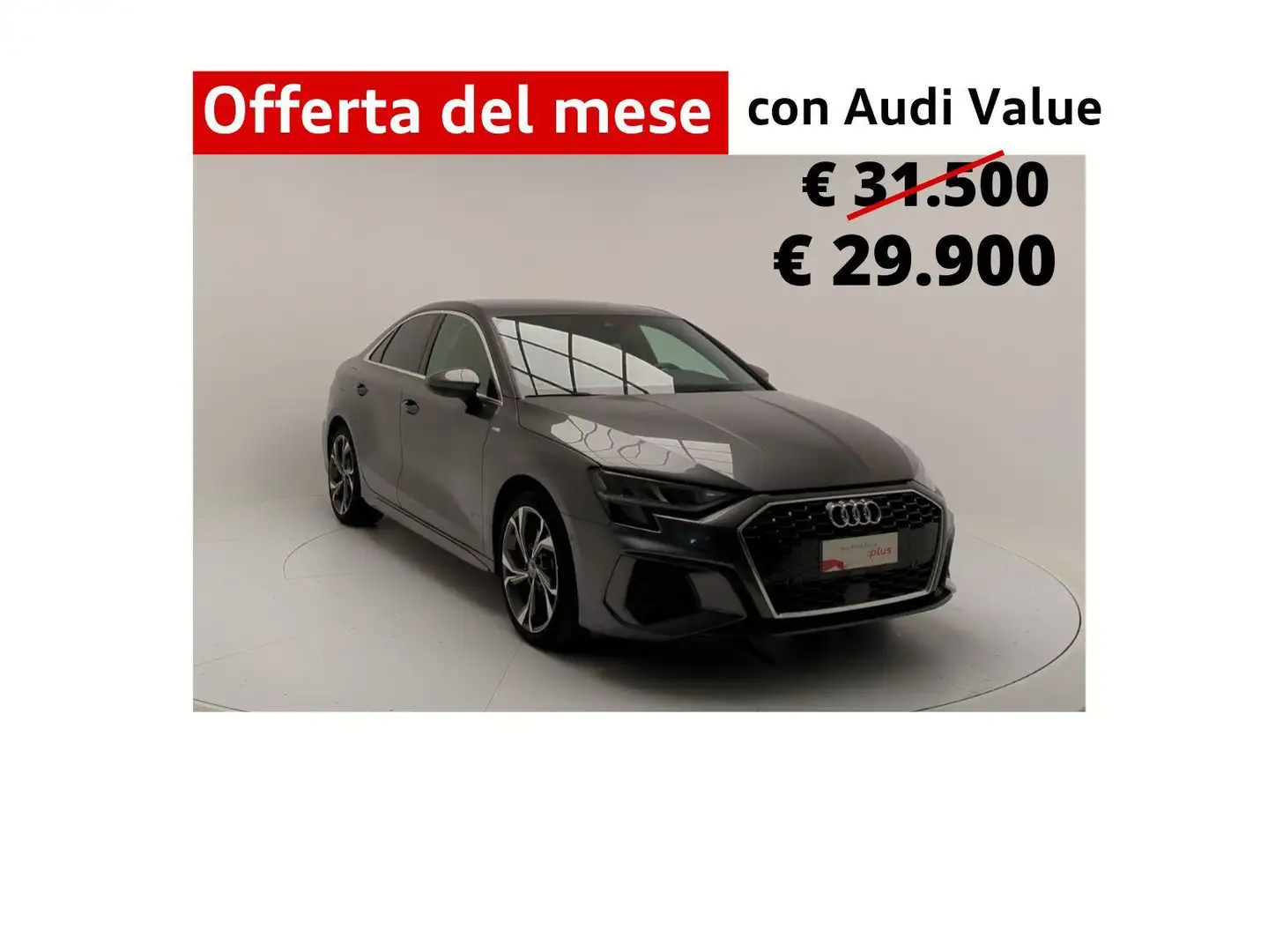Audi A3 Sedan 35 TDI S tronic S line edition Grigio - 1