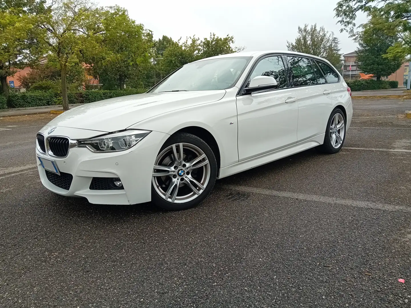 BMW 316 316d Touring Msport Bianco - 1