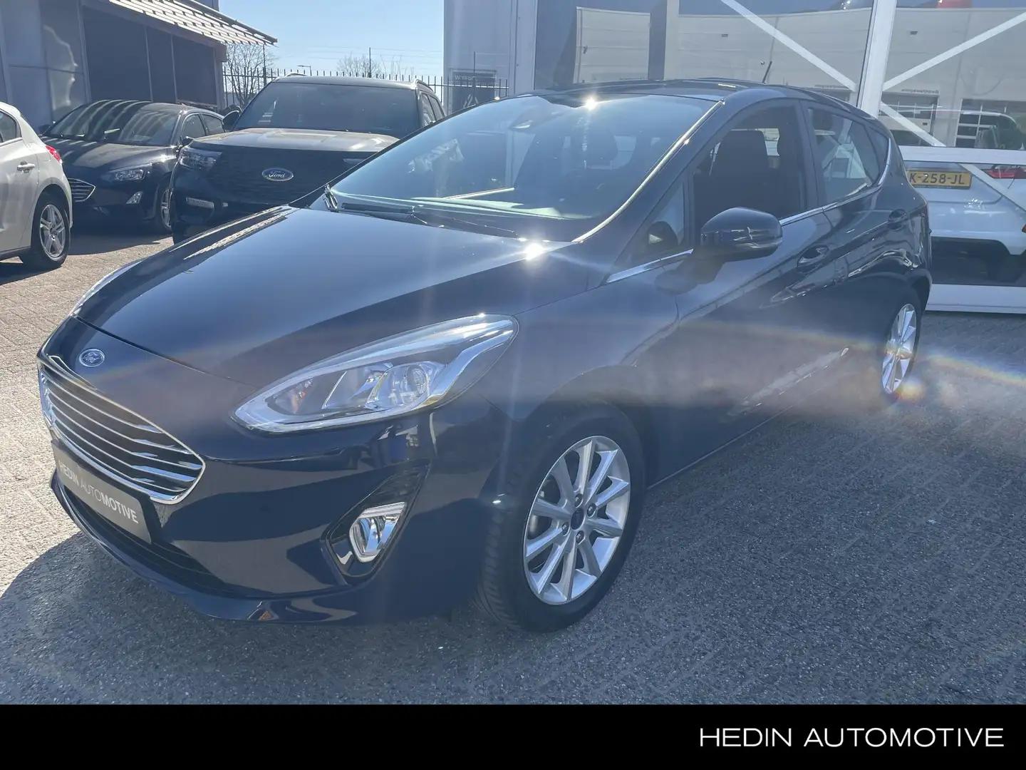 Ford Fiesta 1.0 EcoBoost Titanium Automaat | Trekhaak | Carpla Bleu - 1
