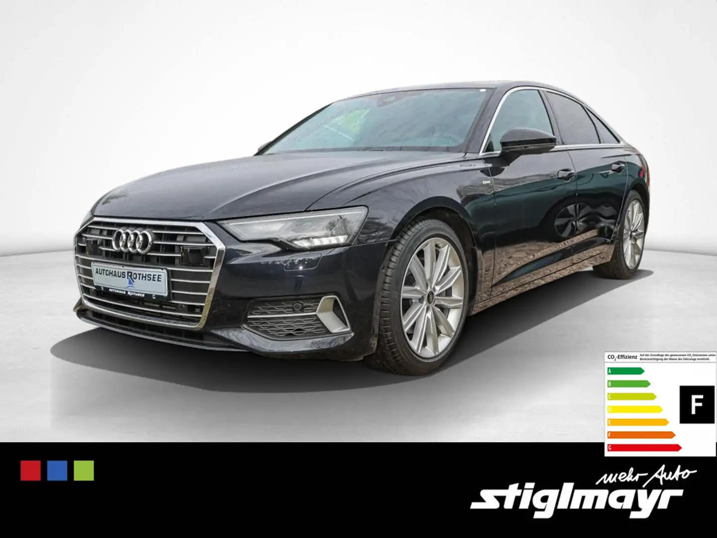 Audi A6 45 TFSI S-tronic ACC+LED+NAVI+VC+Alu-19 Bleu - 1