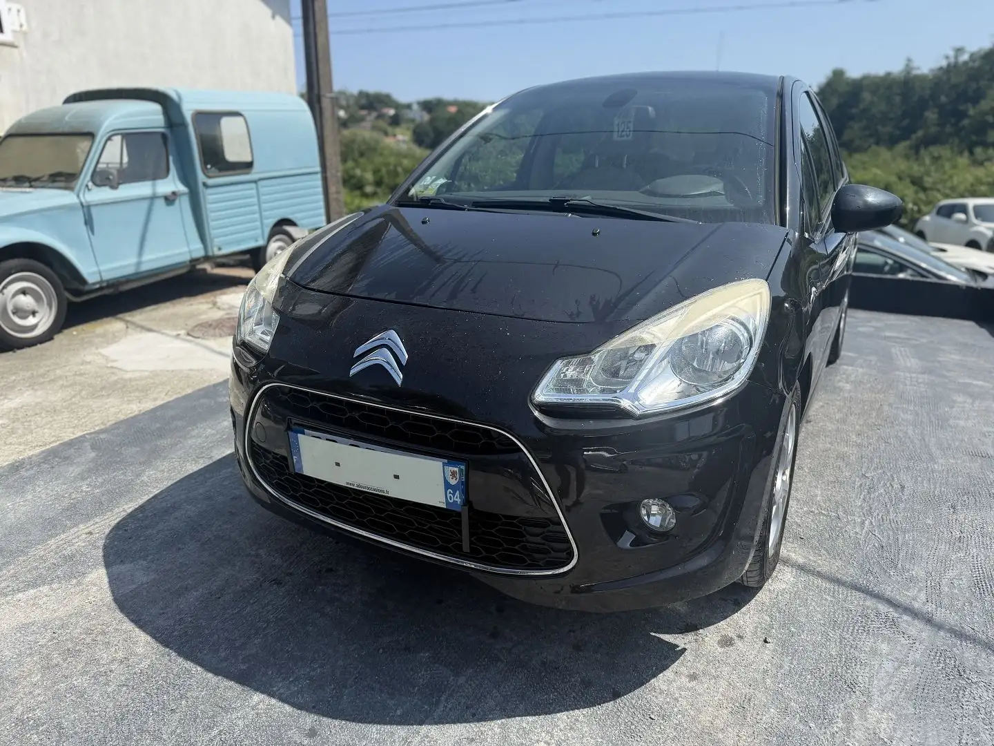 Citroen C3 1.6 VTI EXCLUSIVE BA Noir - 2