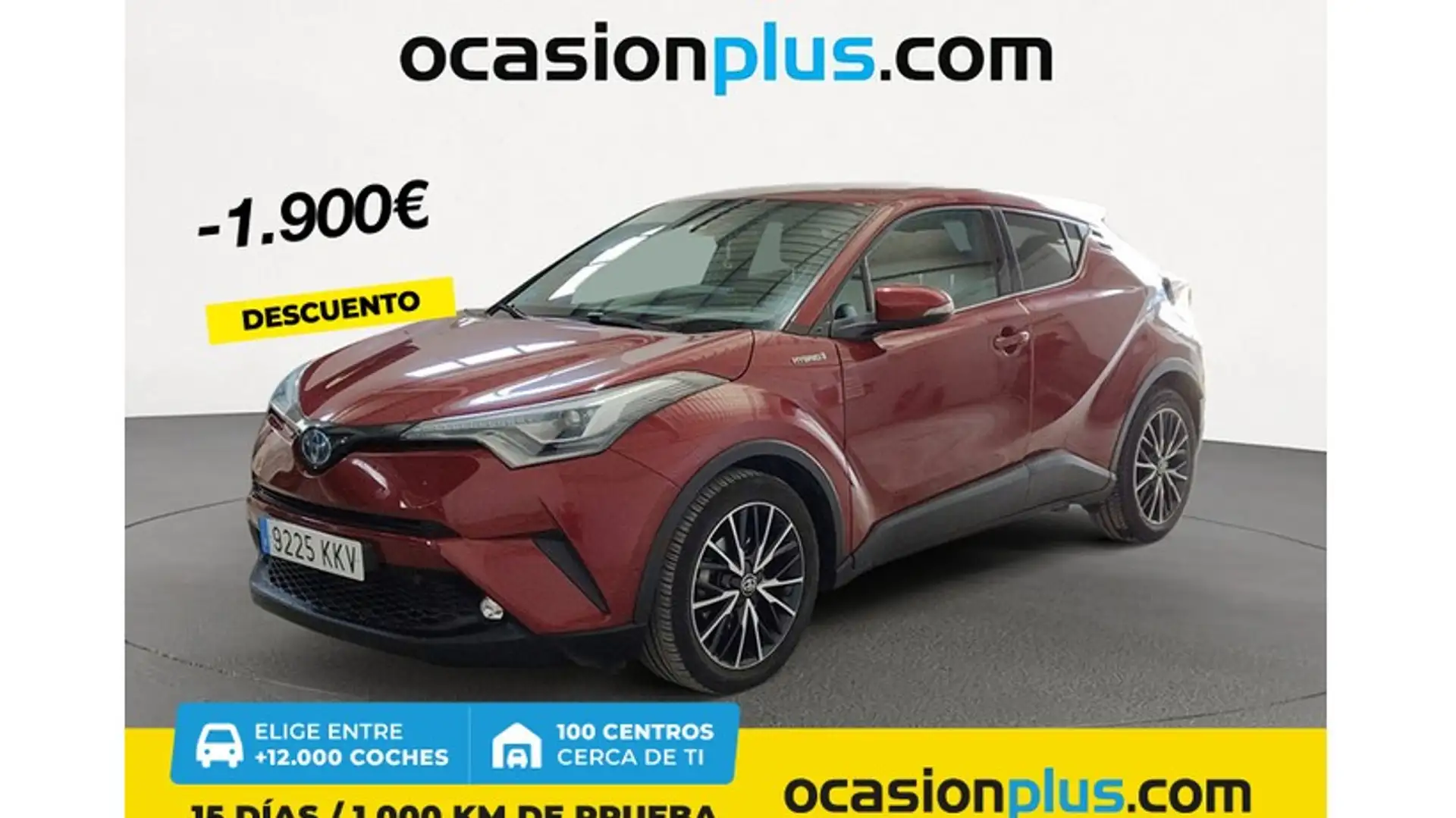 Toyota C-HR 125H Advance Rojo - 1