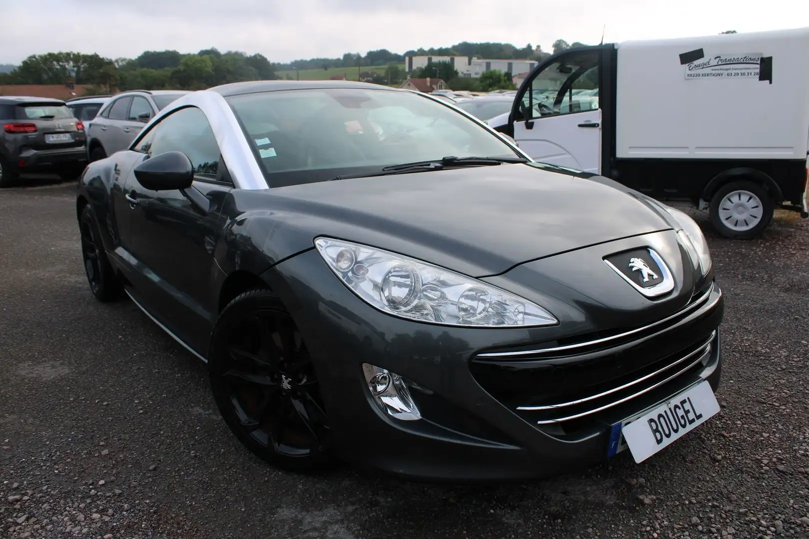 Peugeot RCZ 1L6 THP 200 CV TURBO CUIR SIÉGES ELEC/CHAUF GPS MÉ Gris - 1