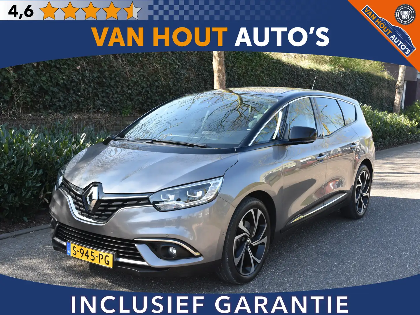 Renault Grand Scenic 1.3 TCe Bose 7p. Grijs - 1