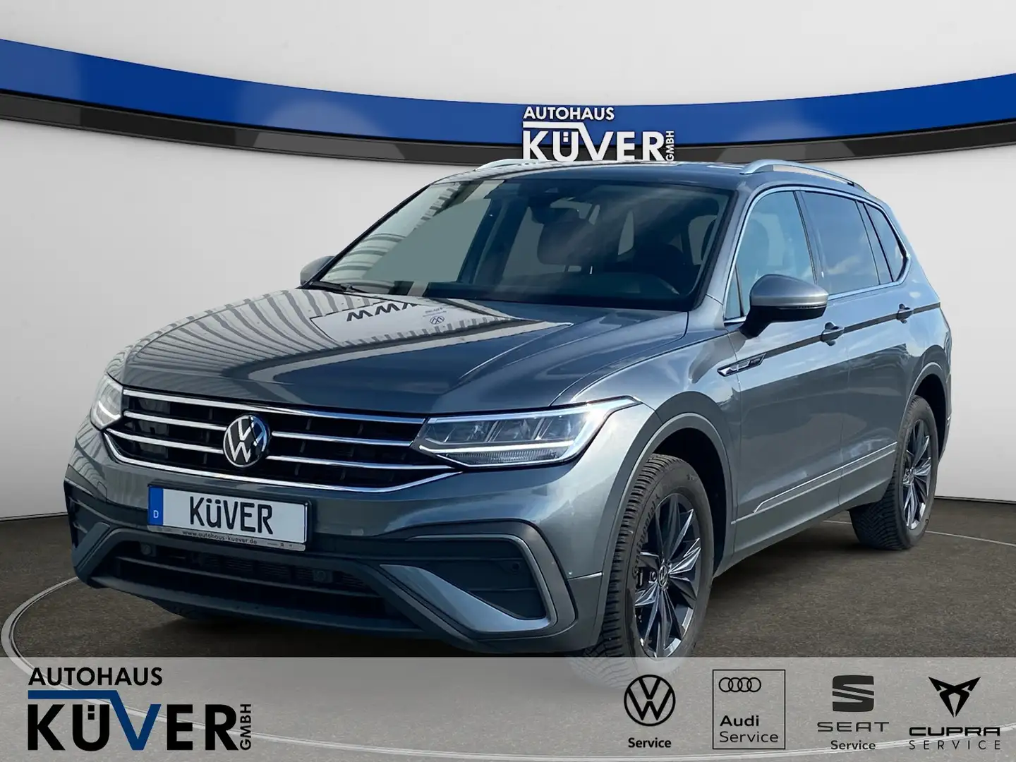 Volkswagen Tiguan Allspace Move 1,5 TSI DSG Navi+AHK+ACC+17 Grau - 1