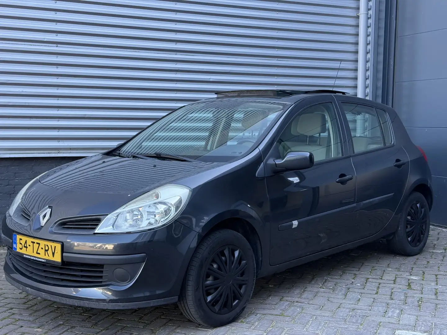 Renault Clio 1.2-16V Expression TREKHAAK // ELEKTR. SCHUIFDAK / Gris - 1