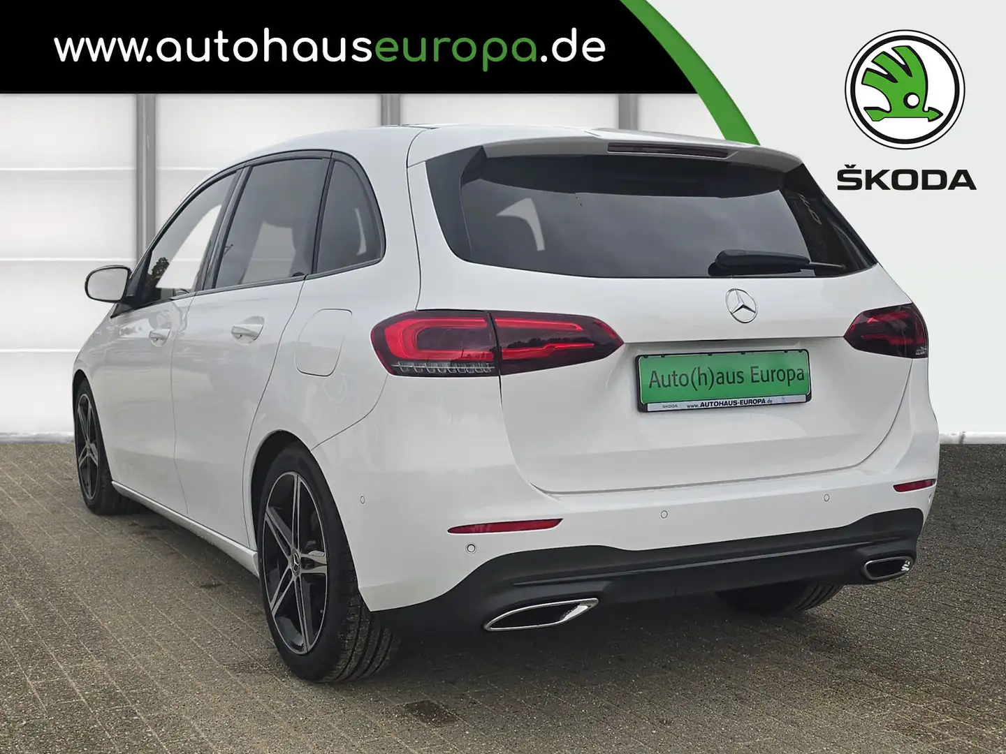 Mercedes-Benz B 220 d Automatik Progressive Navi KlimaA Kam Pano Matri Білий - 2