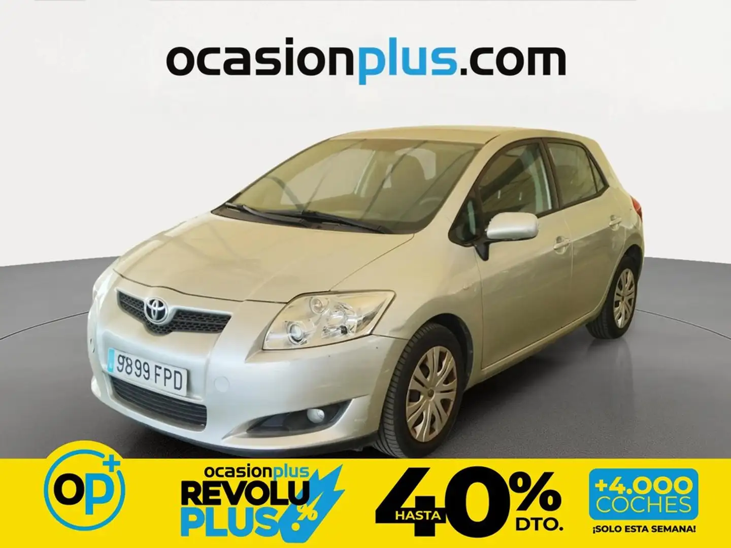 Toyota Auris 1.4 VVT-i Gris - 1