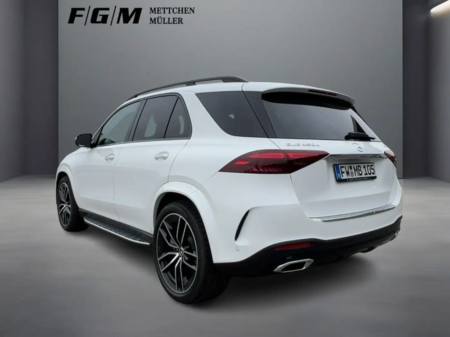 Mercedes-Benz GLE 450 d 4M AMG Line 360|AHK|Burm|KeyGo|MBeam Blanc - 2