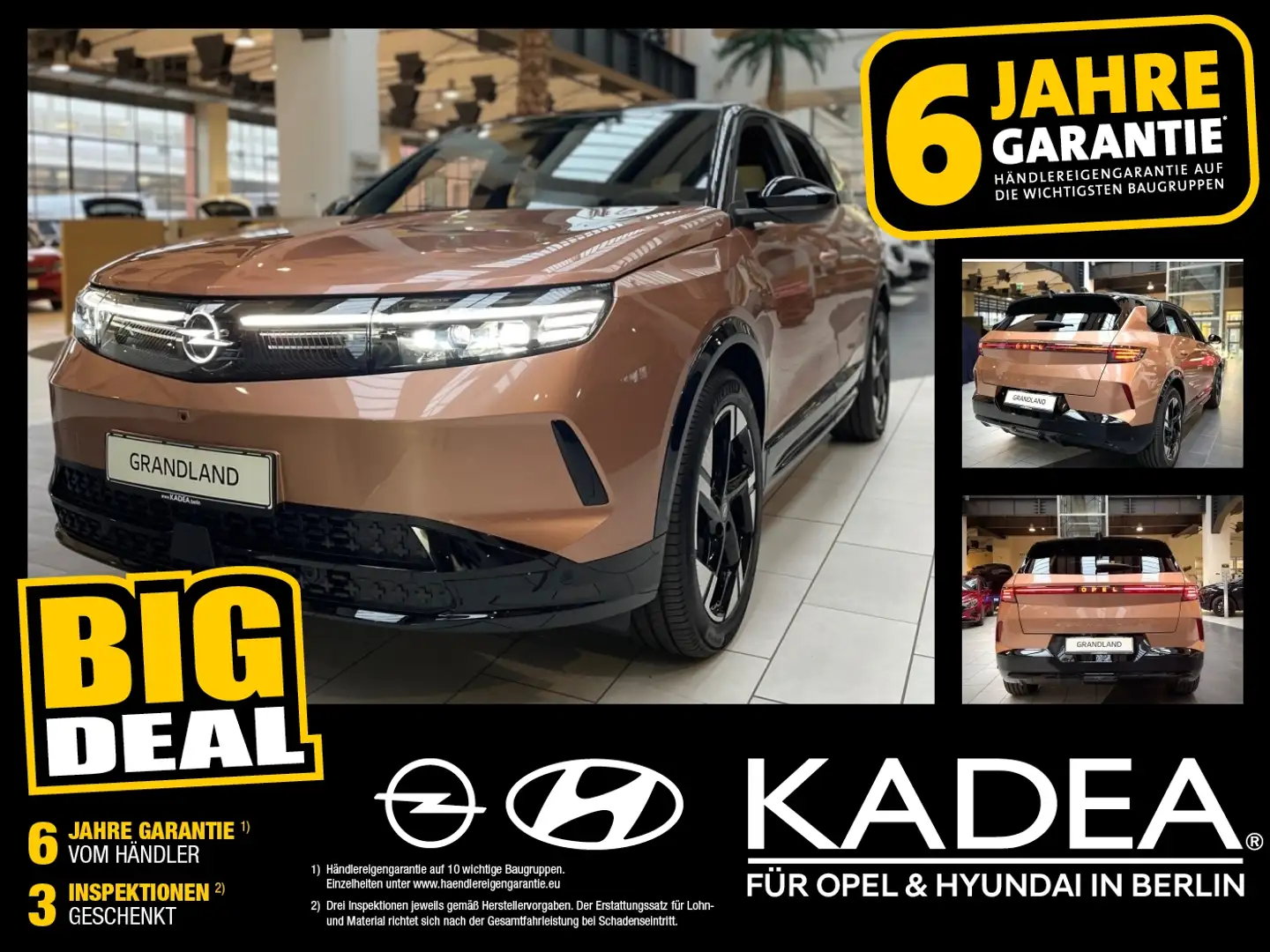 Opel Grandland -e LED 360°Kamera Schiebedach CarPlay - 1