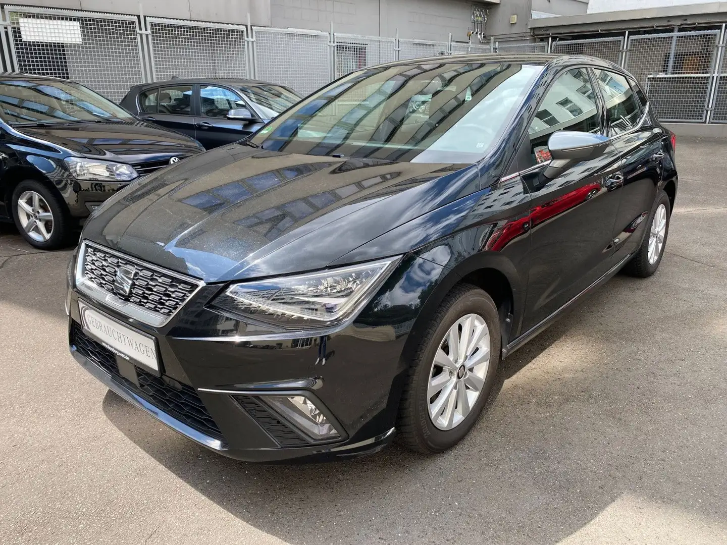 SEAT Ibiza 1.0 Xcellence Aut/Navi/LED/PDC/ACC Noir - 1