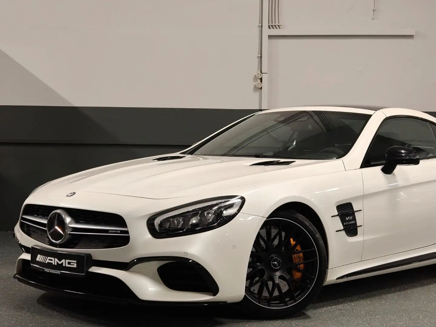 Mercedes-Benz SL 63 AMG 1.HAND | MWST. | KERAMIK | DESIGNO Blanc - 2