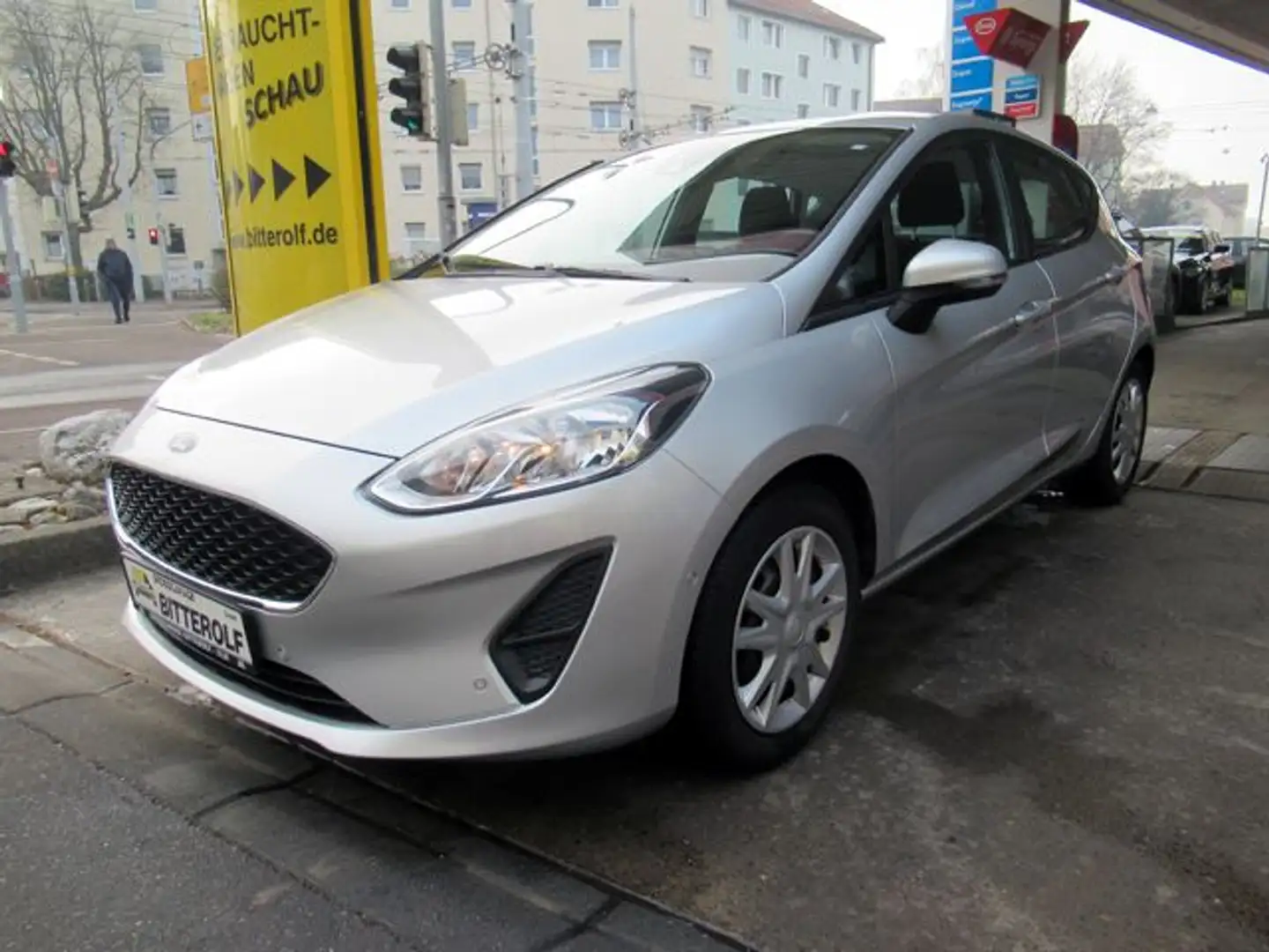 Ford Fiesta 1.5TDCI 5tg Trend Klima/Parkassist/57Tkm Silber - 2