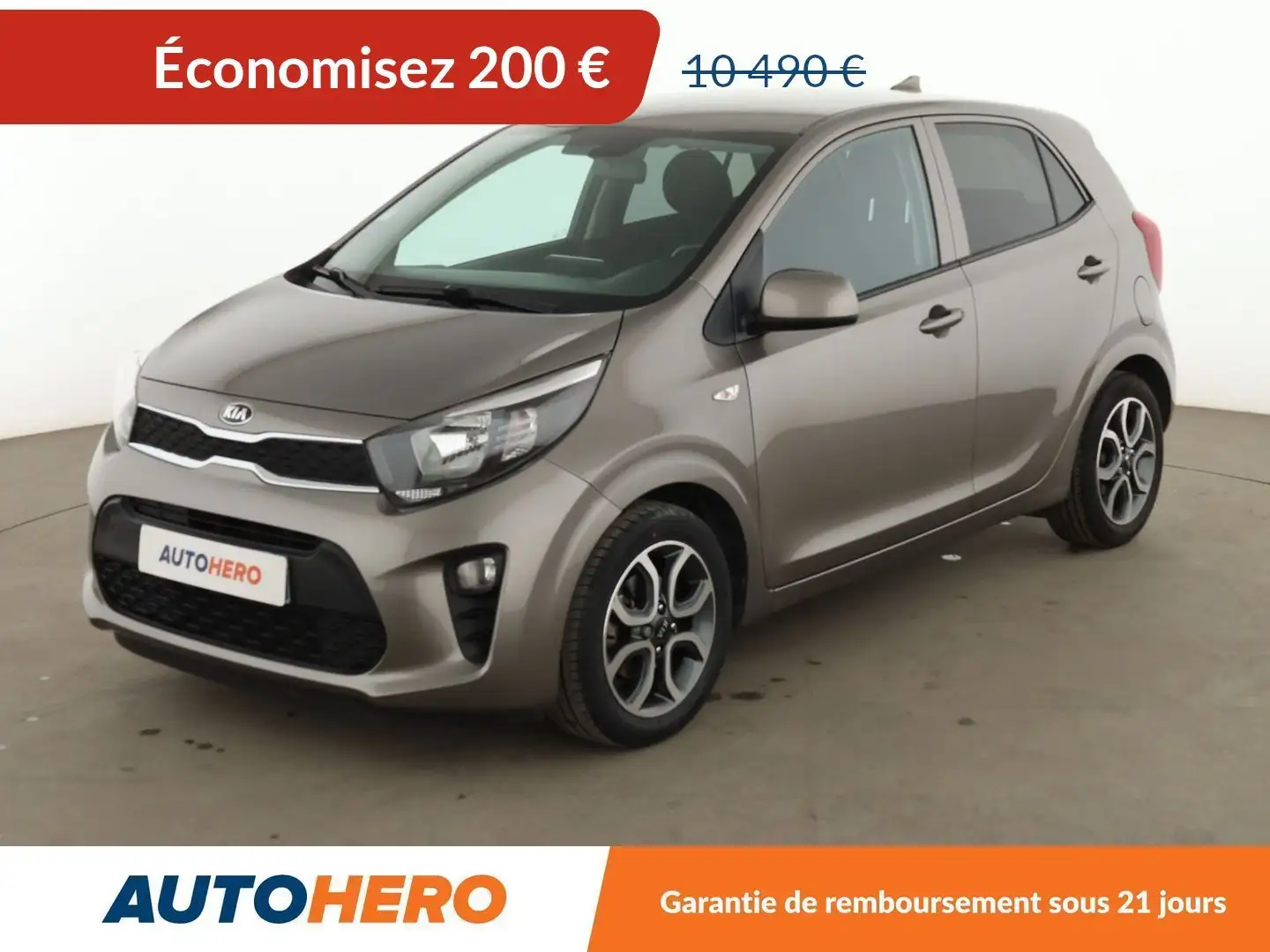 Kia Picanto 1.0 Design Gris - 1