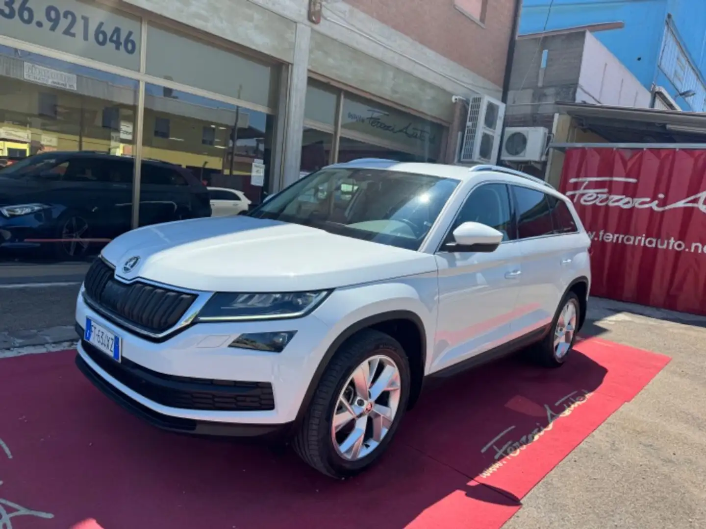 Skoda Kodiaq 2.0 TDI SCR 4x4 DSG Style 7 POSTI Blanc - 1