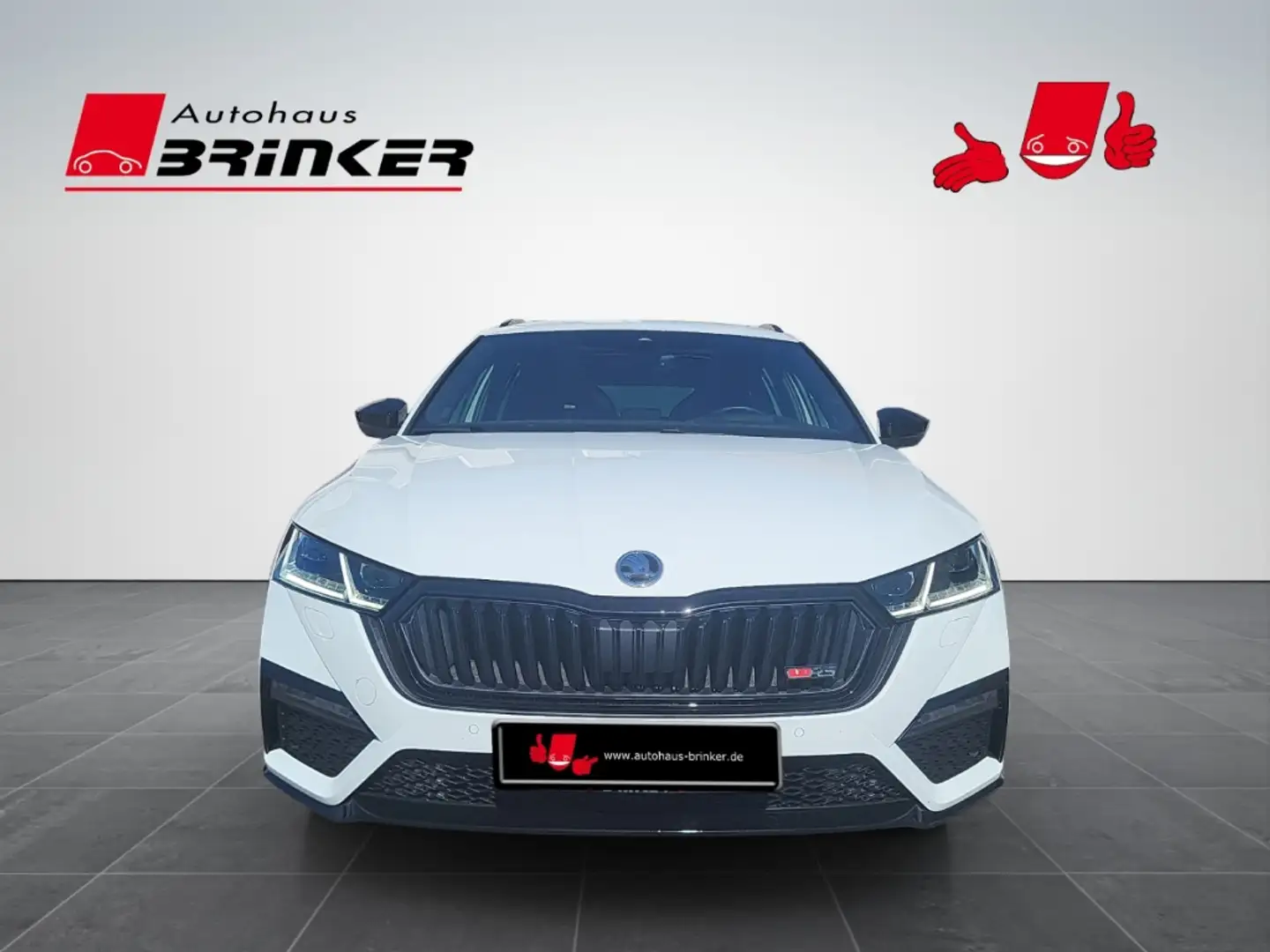 Skoda Octavia Combi RS Plus 4x4 2.0 TDI DSG DPF EU6d HUD AD AHK- Weiß - 2