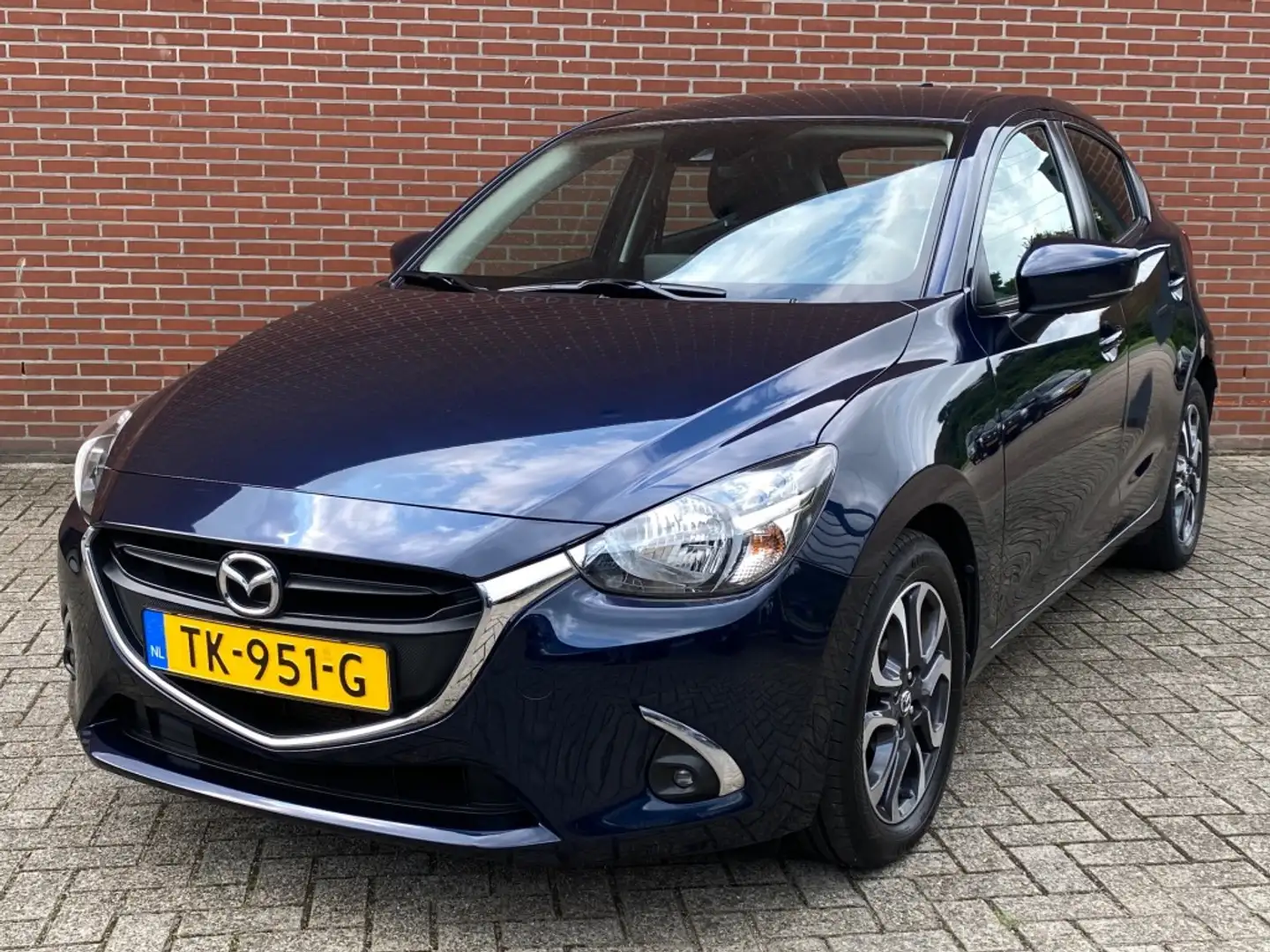 Mazda 2 1.5 SKYACTIV-G DYN+ NAV CRUISE AIRCO PDC LMV BLUET Bleu - 2