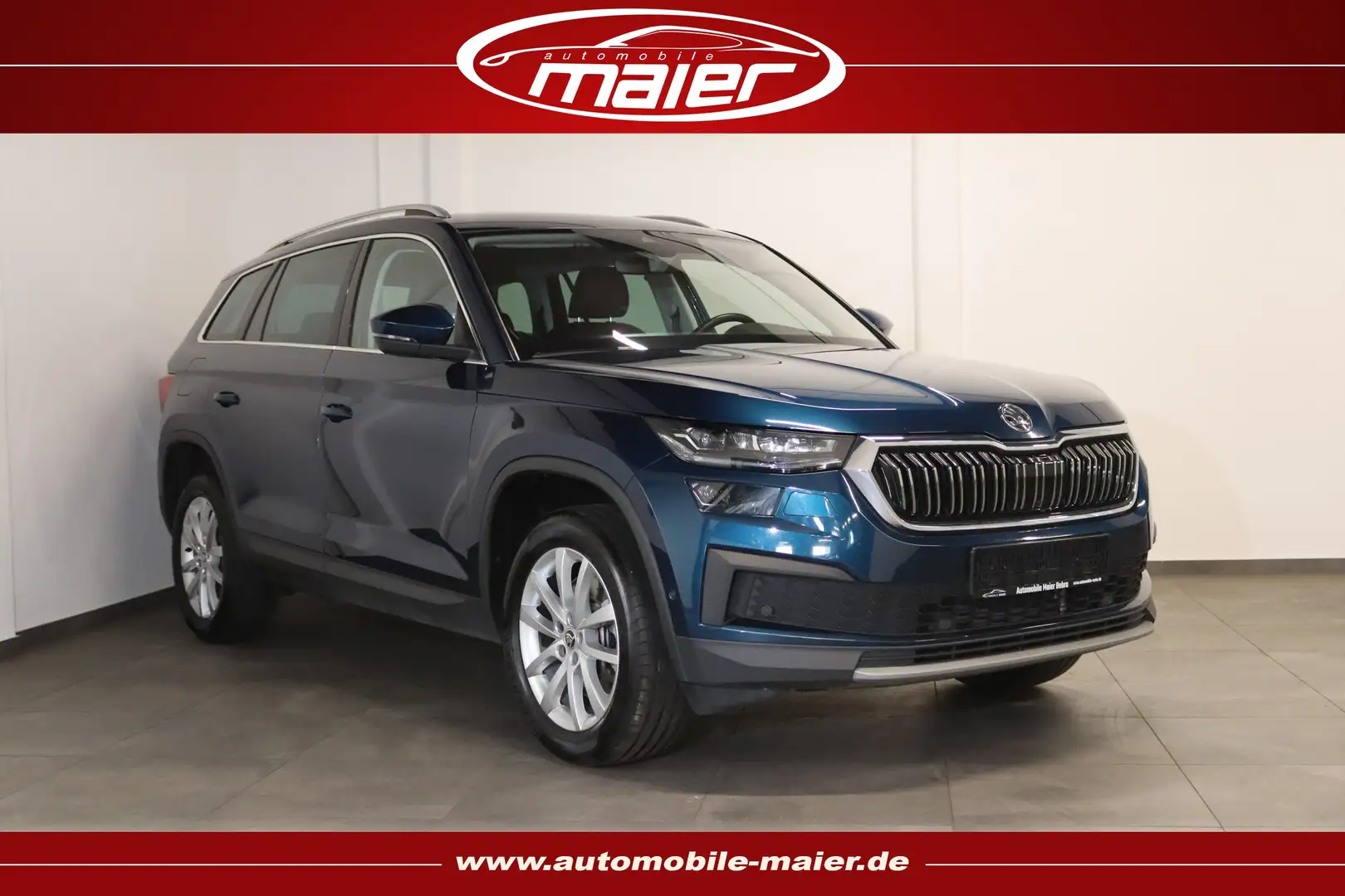 Skoda Kodiaq 2.0 TDI 4x4 DSG-Virtual-NAV-LED-4xSHZ-PDC Bleu - 1