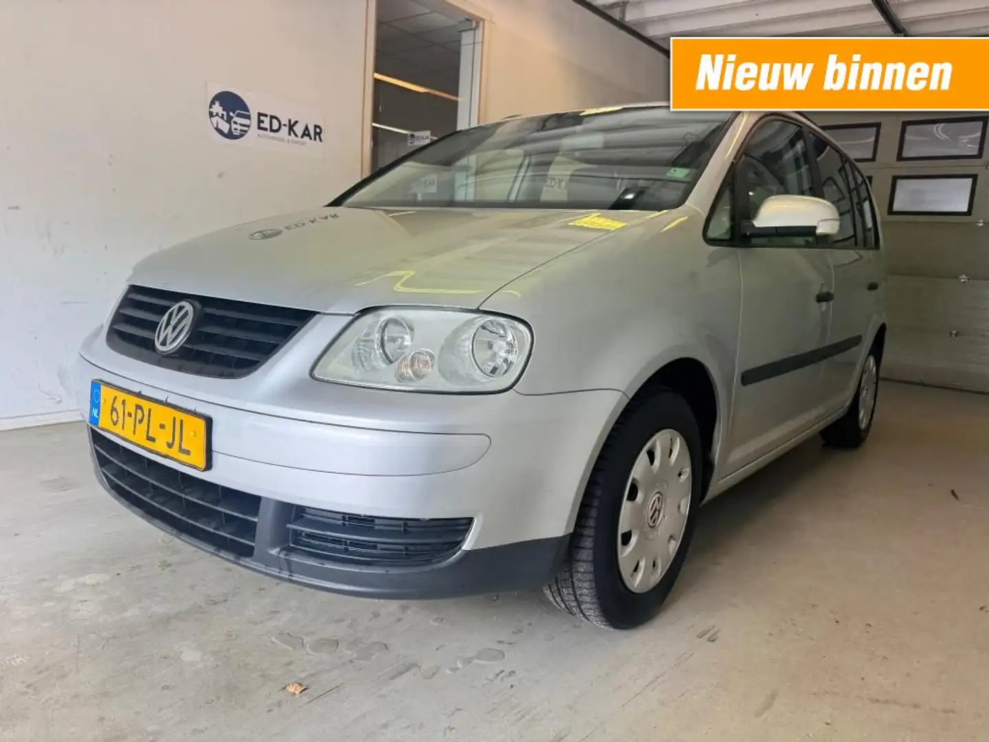 Volkswagen Touran 1.6 Trendline AIRCO 5 PERS PDC NAP APK SCHUIFDAK R Grigio - 1