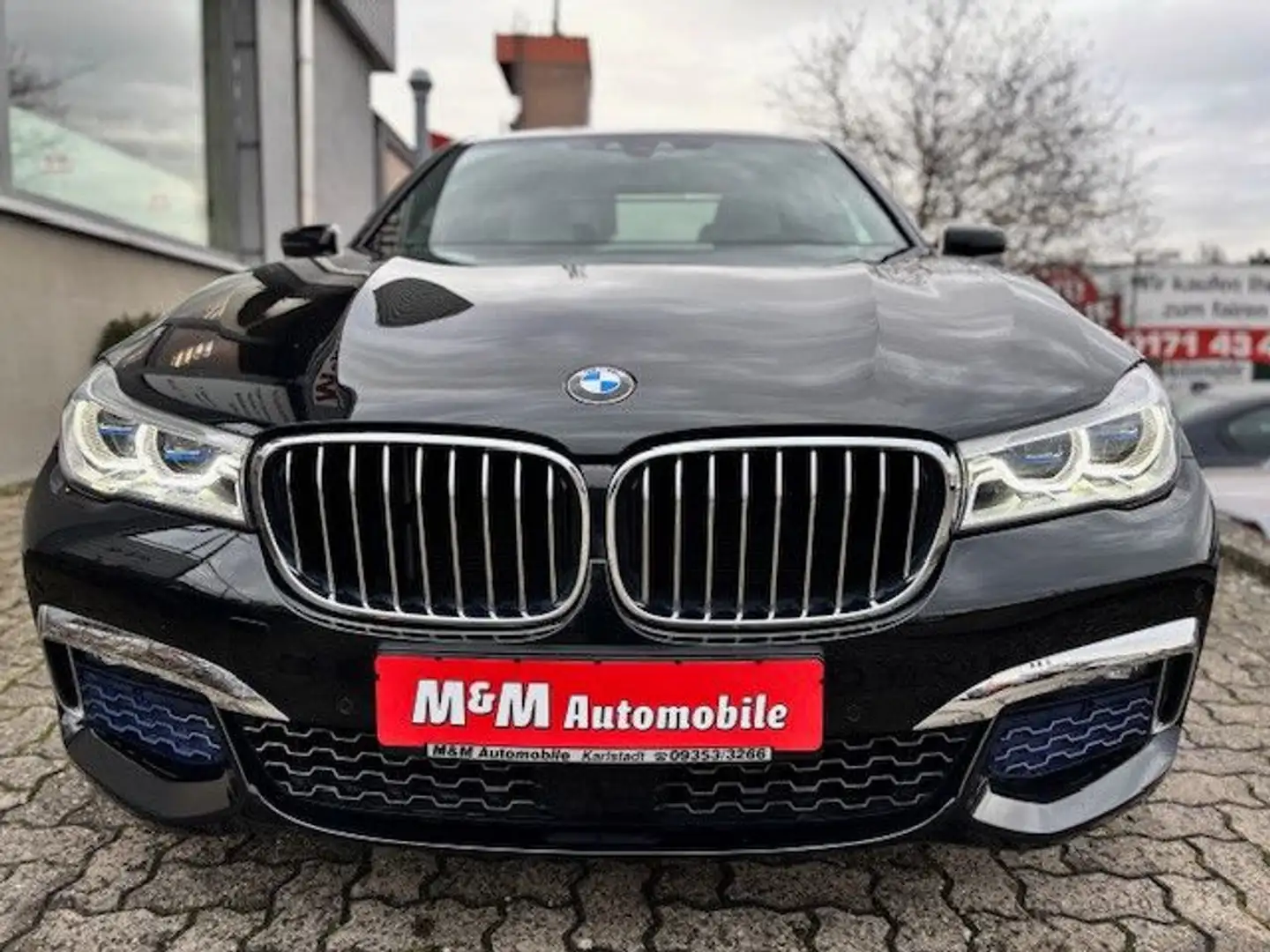 BMW 730 d xDrive M-Sport Paket 20"ALU+LASER+Displ-KEY Schwarz - 2