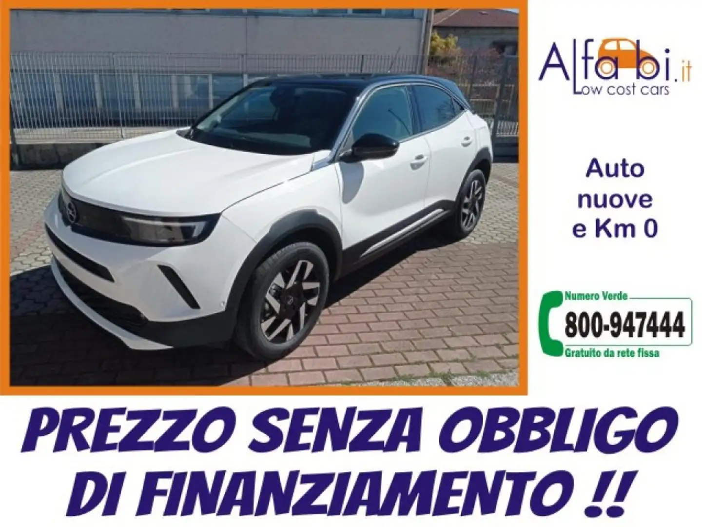 Opel Mokka 1.2 Turbo 130CV AT8 Edition Bianco - 1