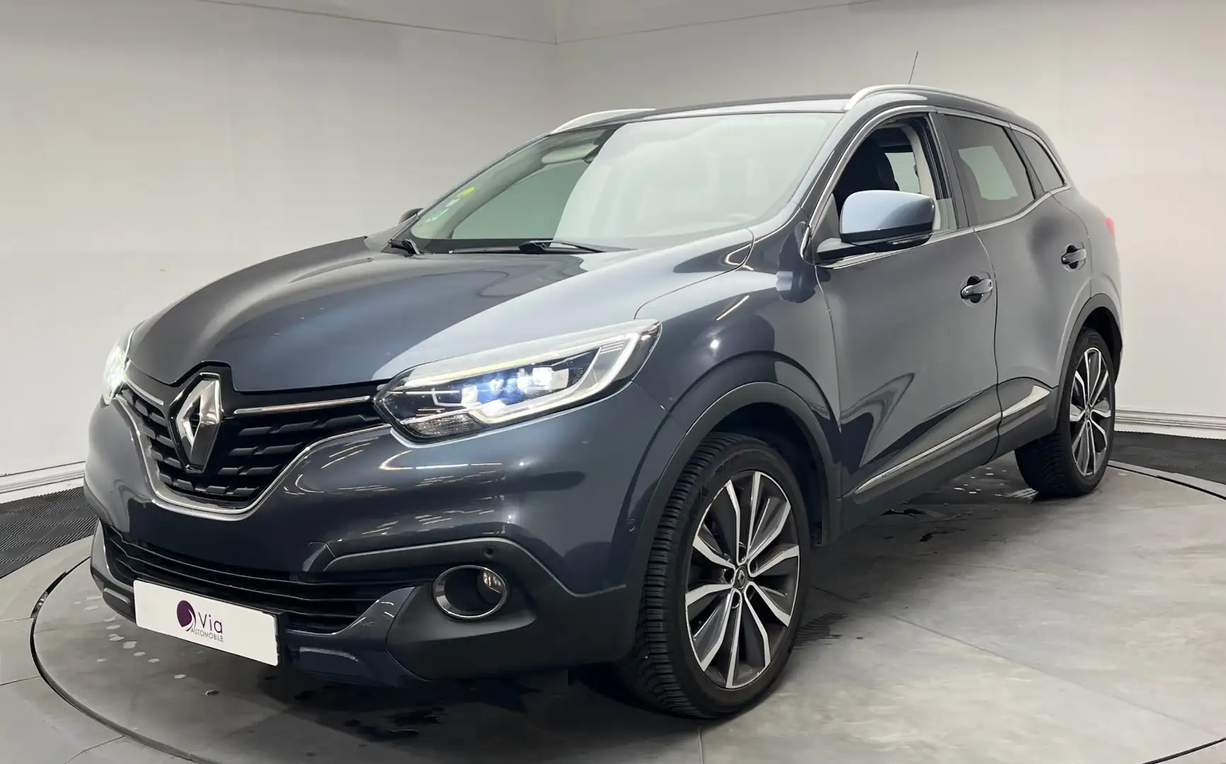 Renault Kadjar dCi 110 Energy Intens - SUIVI RENAULT Gris - 1