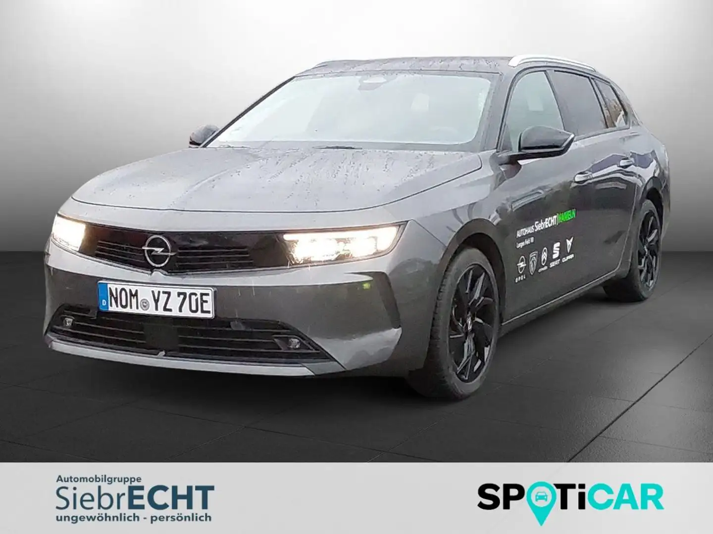 Opel Astra Sports Tourer Elegance *RFK*AHK*BTH*uvm. Grau - 1