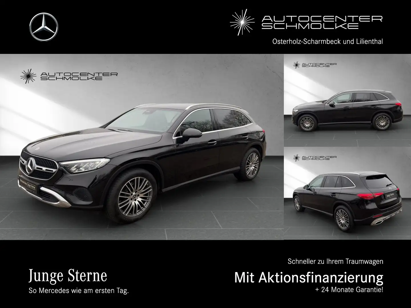 Mercedes-Benz GLC 200 GLC 200 4-M AVANTGARDE ADVANCED PLUS*AHK*ALU 19" Schwarz - 1