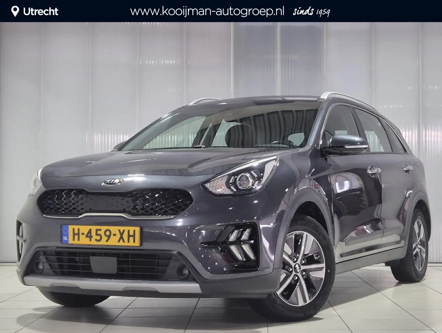 Kia Niro 1.6 GDi Hybrid DynamicLine NL auto, dealer onderho Gris - 1