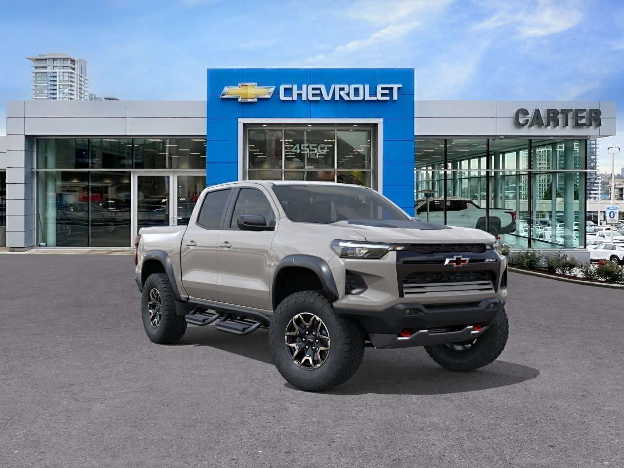 Brown 2026 Chevrolet Colorado Pickup Truck Four-Wheel Drive 8-Speed Automatic