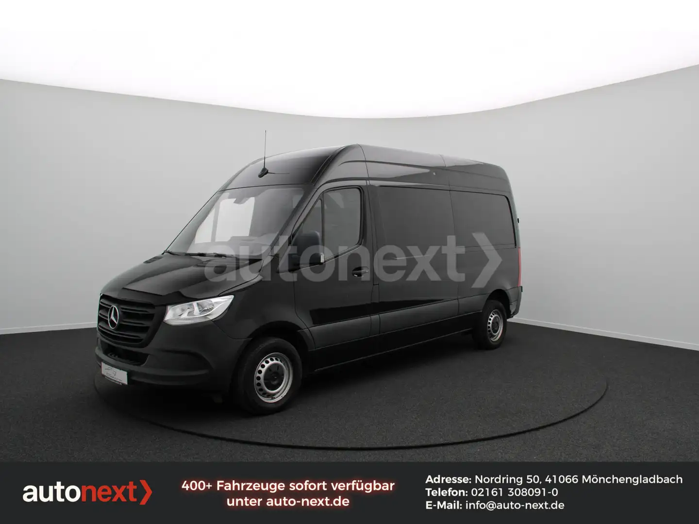 Mercedes-Benz Sprinter 314 NAVI+ 3-SITZE+ 1. HAND 8570 Schwarz - 1