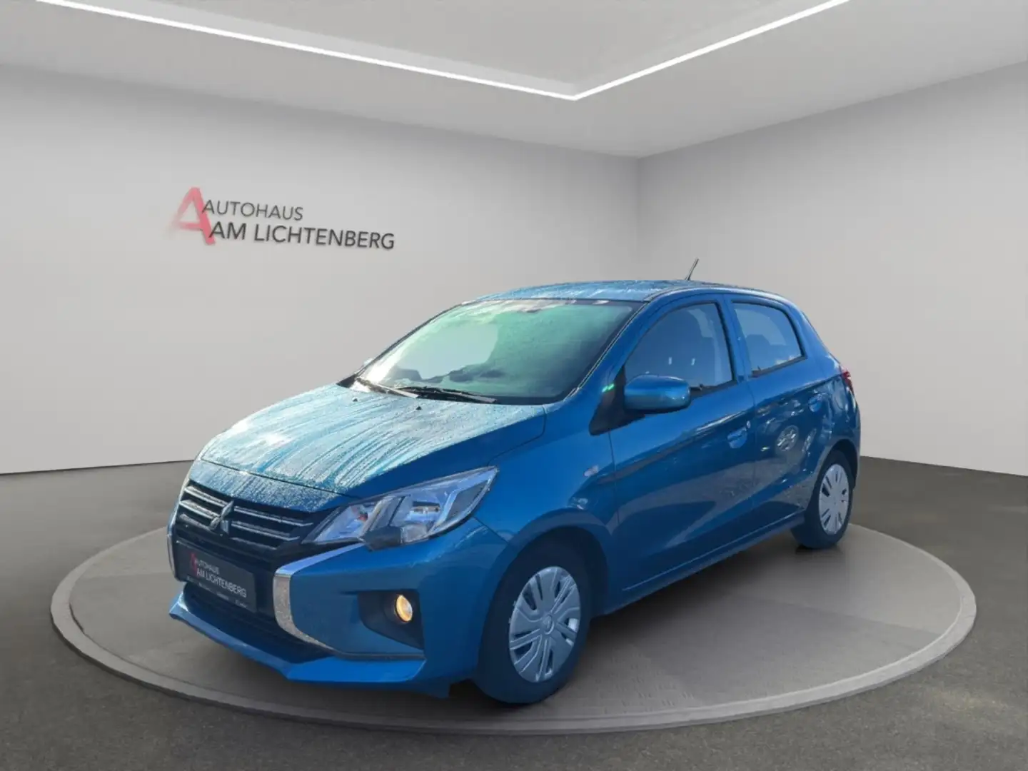 Mitsubishi Space Star SELECT 1,2 l KLIMA+LICHTAUTOMATIK+DAB+FREISPRECHEI Blau - 1