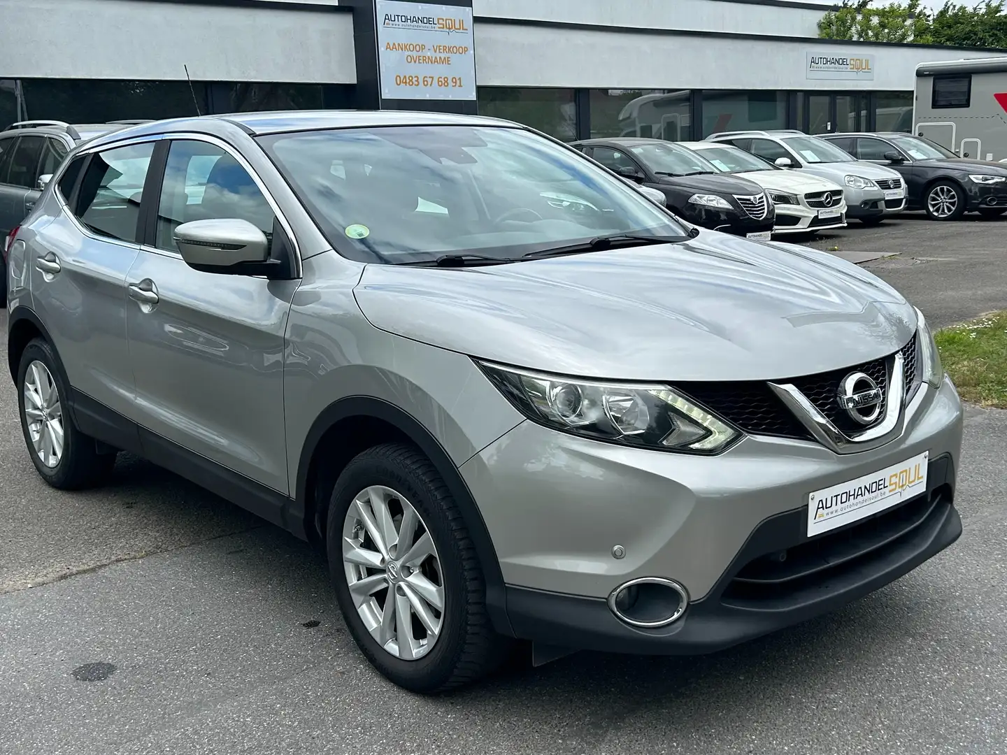 Nissan Qashqai 1.5dCi, 2015, 156.835km, Full Option, 12m Garantie Plateado - 2