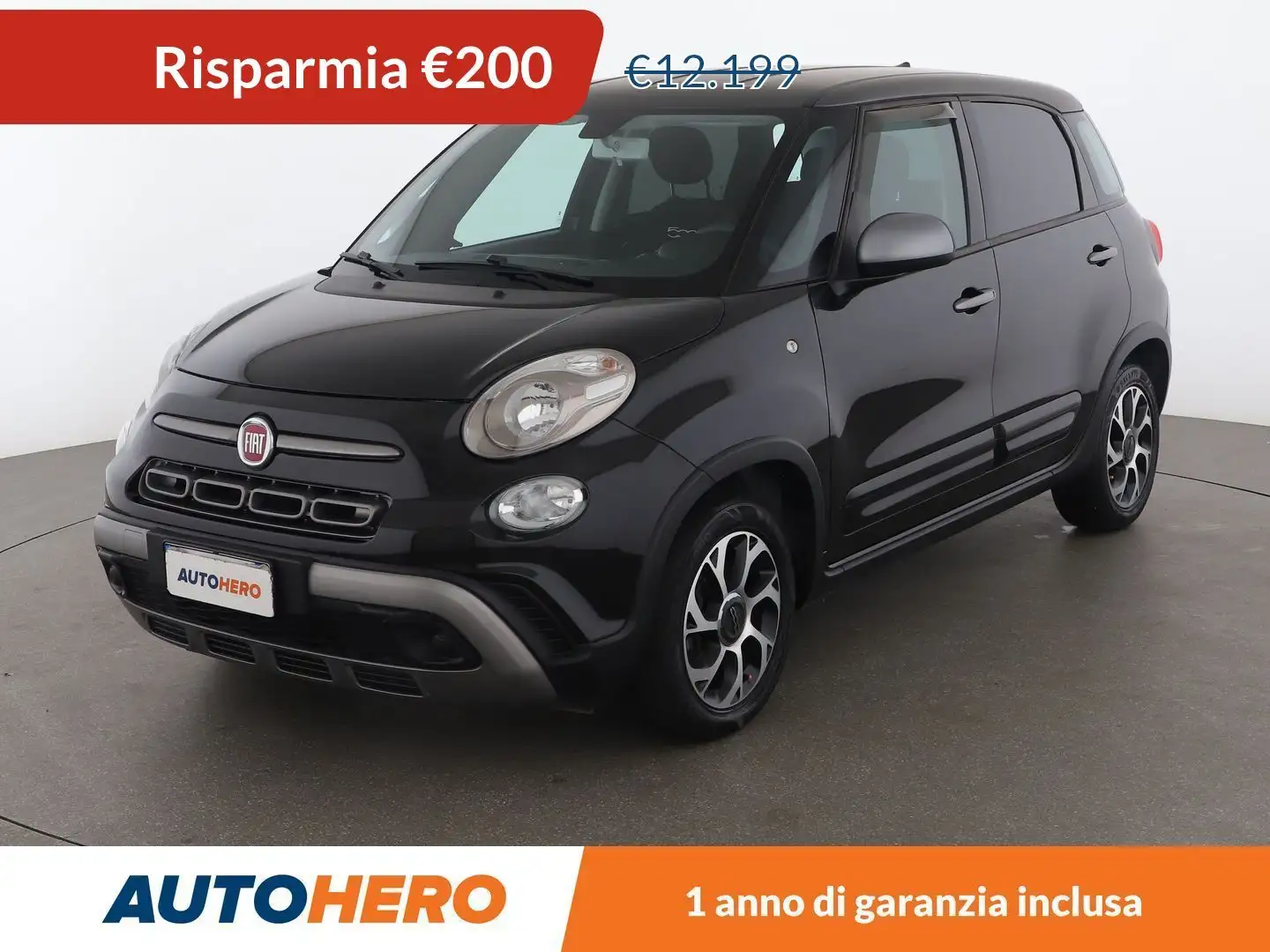 Fiat 500L 1.4 City Cross 95 CV Nero - 1