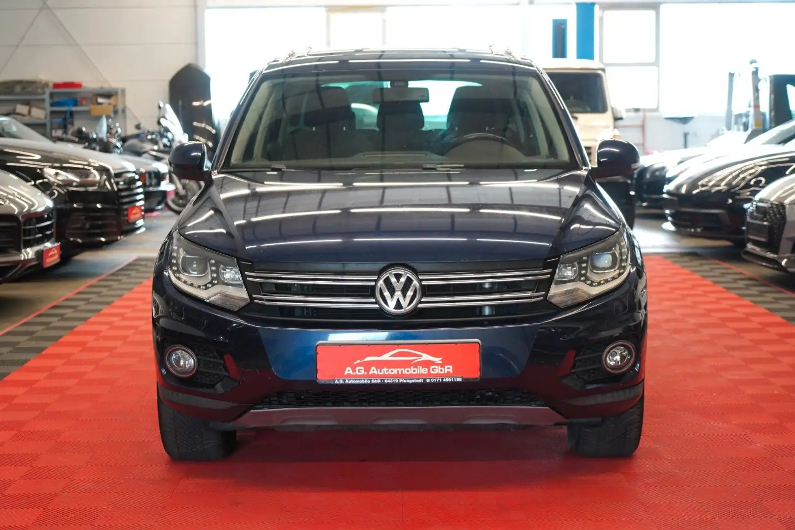 Volkswagen Tiguan 2.0 TDI 4 Motion Track & Style BMT 2.Hand Bleu - 2