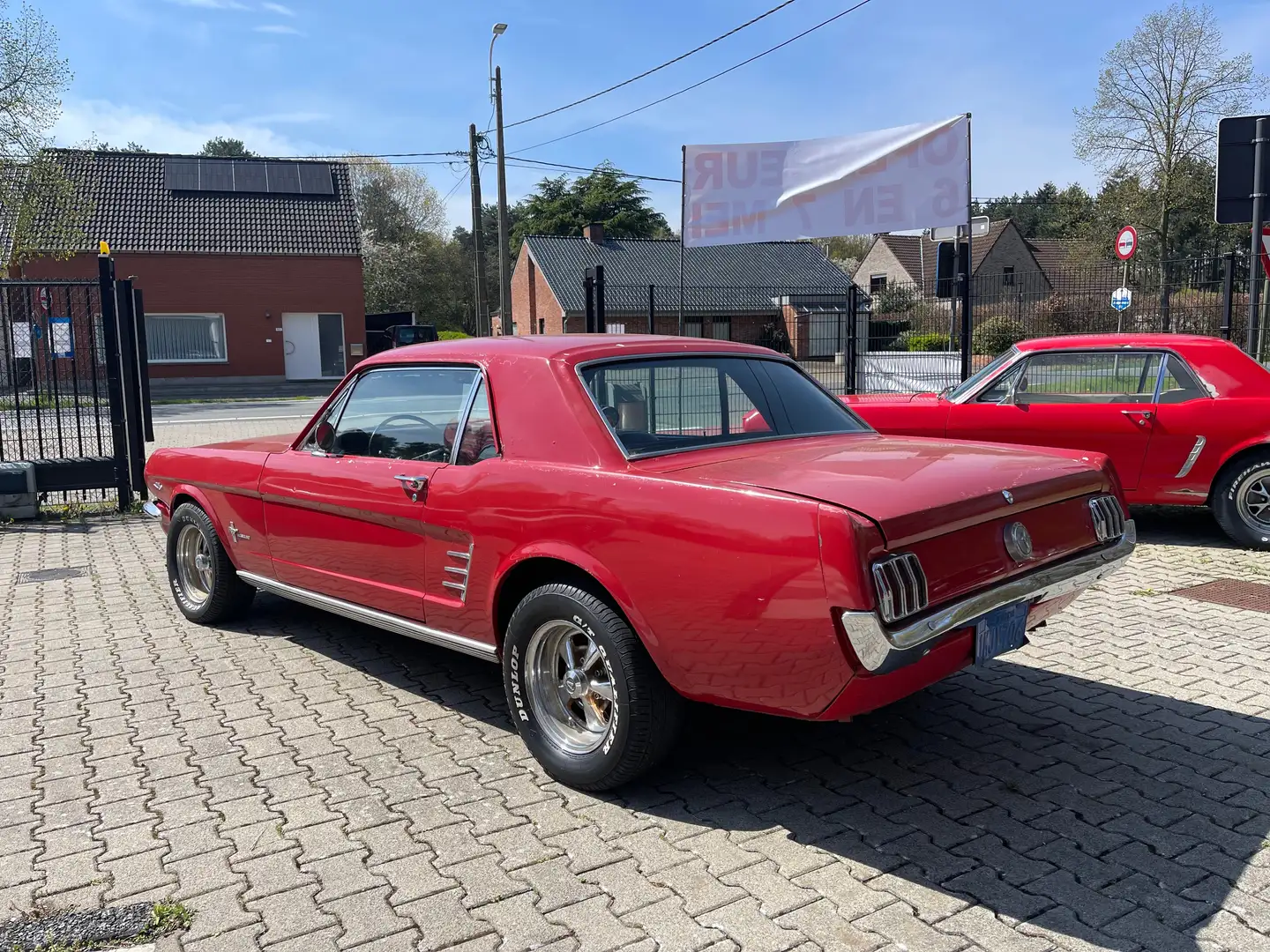 Ford Mustang "OPENHOUSE 25&26 May" Rood - 2