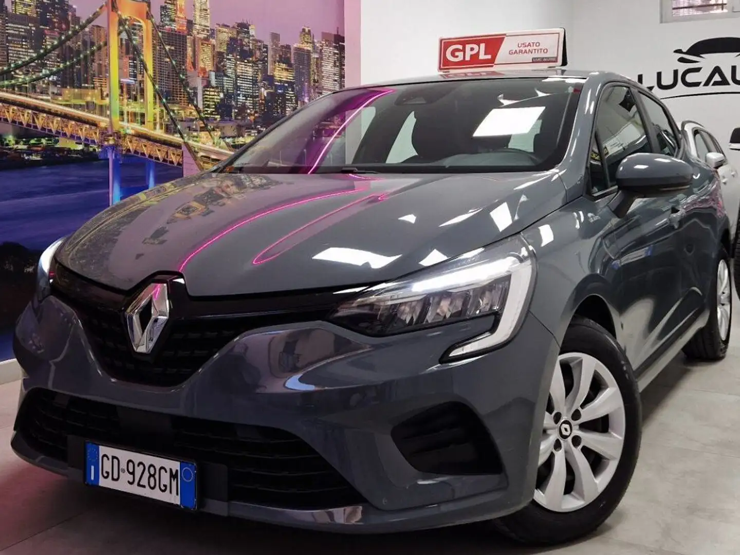 Renault Clio Clio V 2019 1.0 tce Gpl 100cv Gris - 2