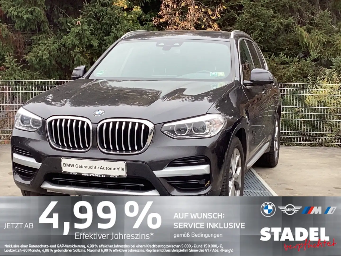 BMW X3 xDrive30e xLine Navi.LED.RFK.Pano.HarmKar.HuD Grau - 2