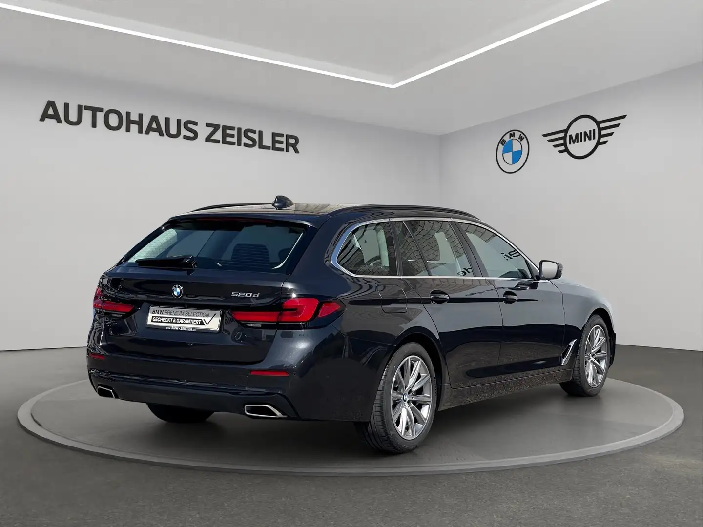 BMW 520 d Touring Head-Up Standheizung Komfortsitze Leder Grau - 2