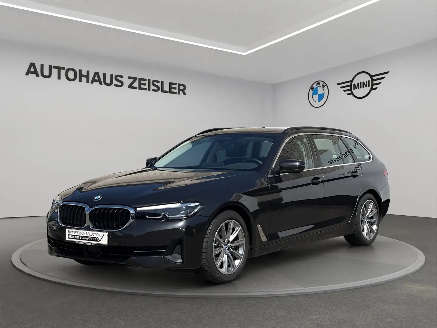 BMW 520 d Touring Head-Up Standheizung Komfortsitze Leder Grau - 1