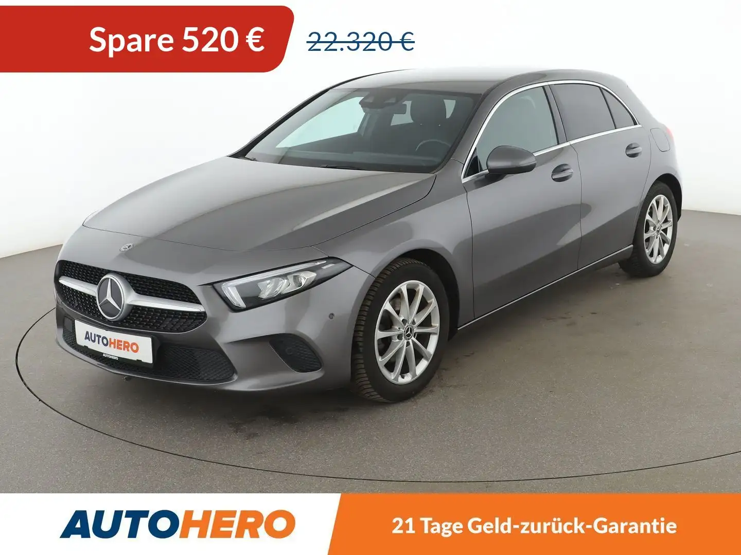 Mercedes-Benz A 180 Progressive Aut.*NAVI*TEMPO*LED*PDC*SHZ* Grau - 1