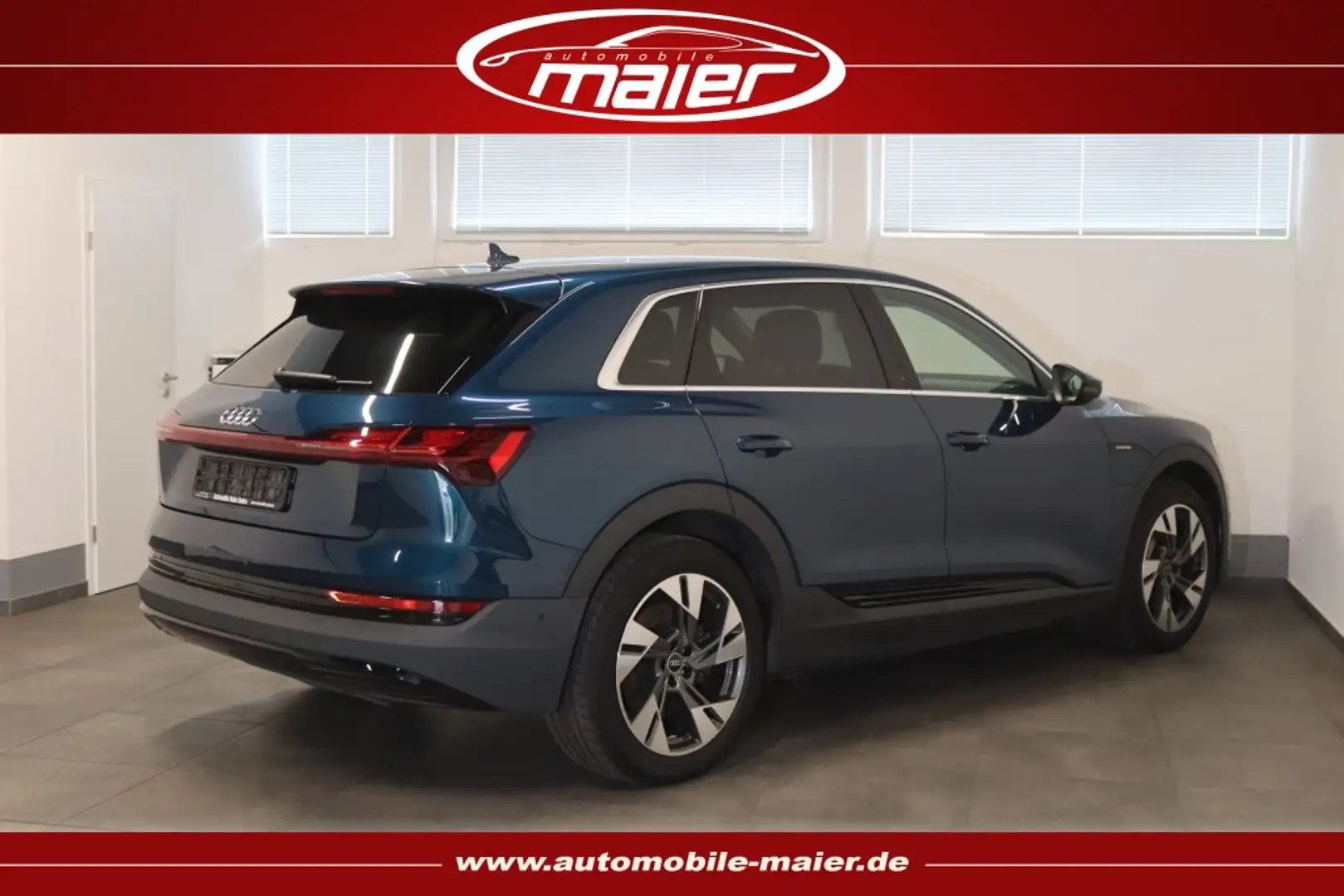 Audi e-tron 55 quattro-NAV-MATRIX-AHK-B&O-LEDER-LUFT- Blau - 2