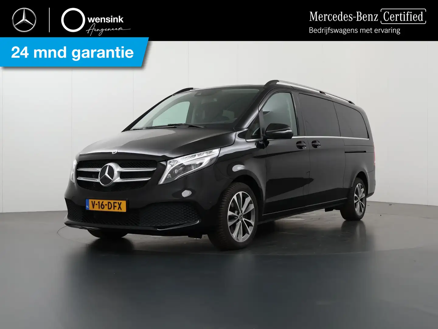Mercedes-Benz V 300 300d XL L3 Avantgarde | Dubbele Cabine | Navigatie Zwart - 1
