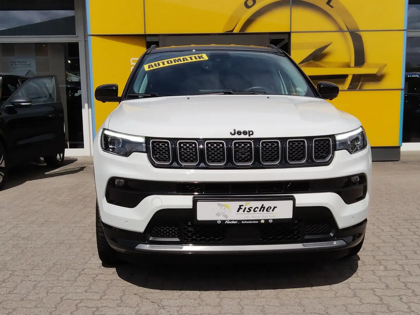Jeep Compass S Mild-Hybrid FWD / elektr. Heckklappe/ NAVIGATION Weiß - 1